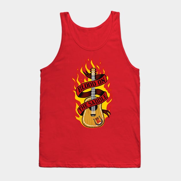 Blood On The Saddle Tank Top by blairjcampbell